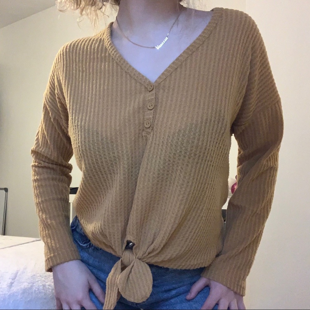 Yellow Mustard Sweater